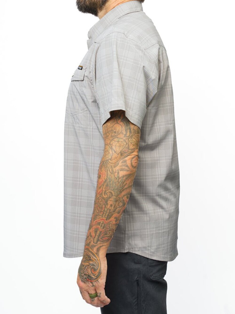 Off The Grid Surplus Deke SS Shirt - Storm Grey - Picture 4 of 8